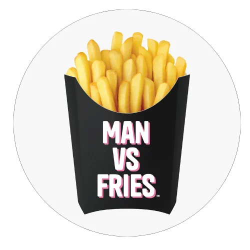 Man vs Fries